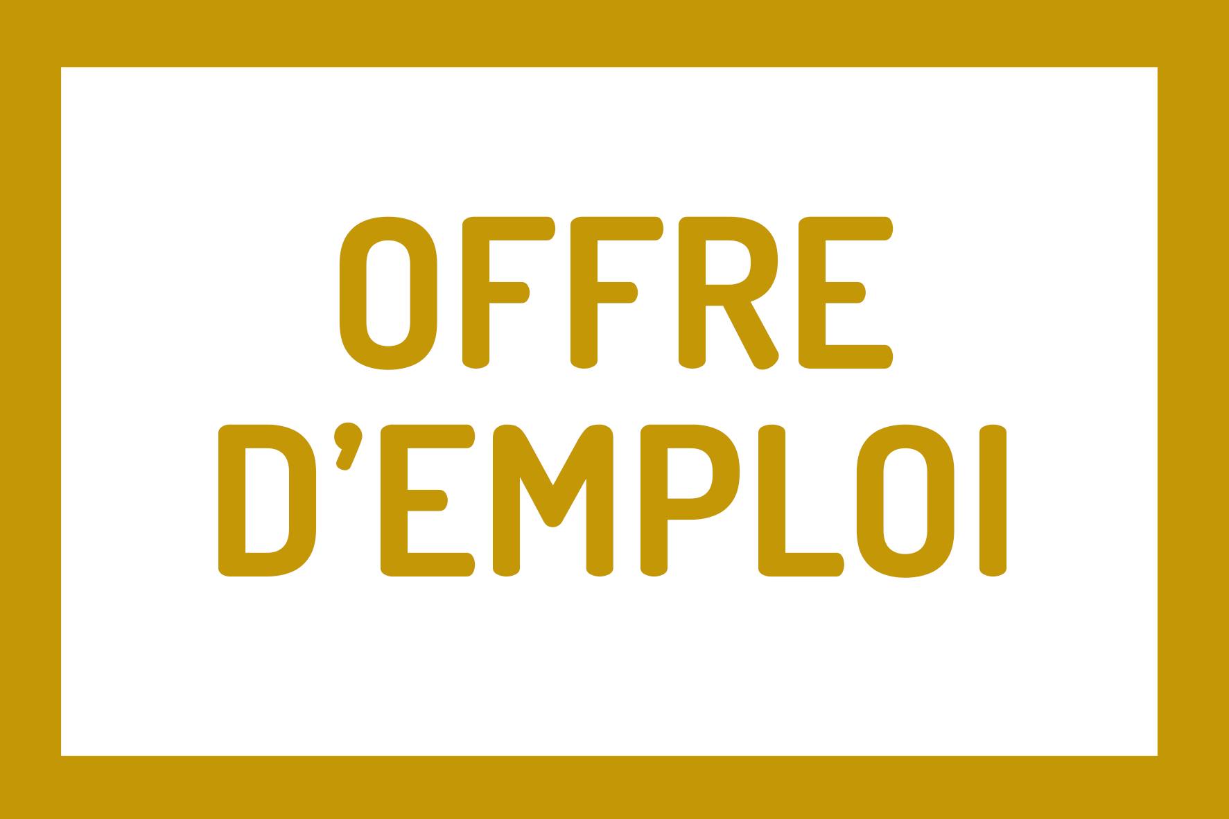 offre d'emploi
